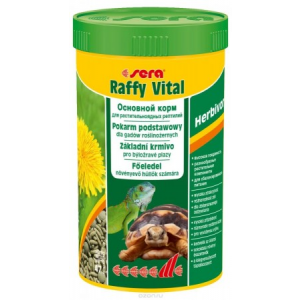 Корм для растительноядных рептилий Sera "Raffy Vital"
