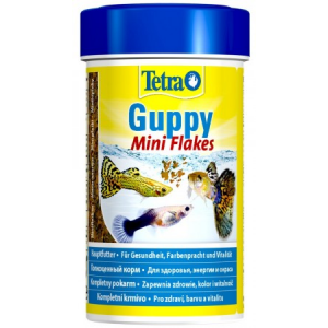 Tetra Guppy Mini Flakes корм в хлопьях для гуппи