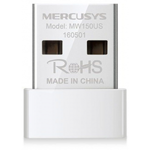 Сетевая карта Mercusys MW150US 802.11n 150Мбит/с 2,4ГГц USB2.0