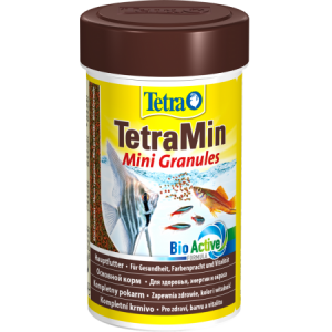Корм Tetra Min Mini Granules для молоди и мелких рыб в mini гранулах