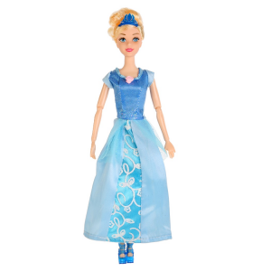 Кукла "София" Принцесса в голубом платье, с аксессуарами Карапуз 29 см