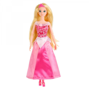 Кукла "София" Принцесса в розовом платье, с аксессуарами Карапуз 29 см