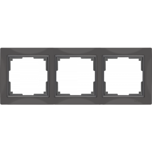 Рамка для выключателя Werkel WL03-Frame-03 a036700 серо-коричневый