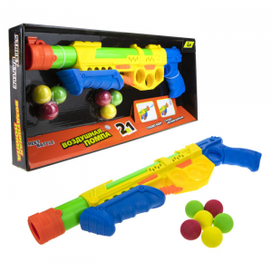 1 Toy Игрушечное оружие с мягкими шариками "Street Battle"