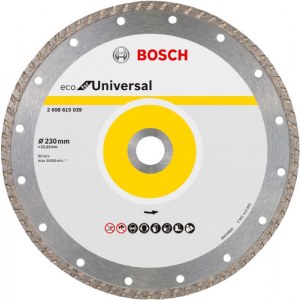 Диск алмазный eco universal turbo (230х22.2 мм) Bosch 2608615039