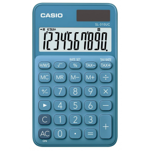 Калькулятор CASIO SL-310UC-BU-S-EC 10-разрядный