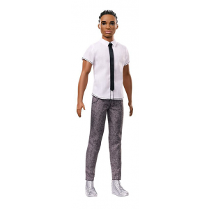 Кукла Barbie Fashionistas Кен в модных брючках и галстуке