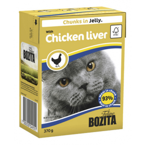 Консервы для кошек "Bozita Feline" с куриной печенью в желе