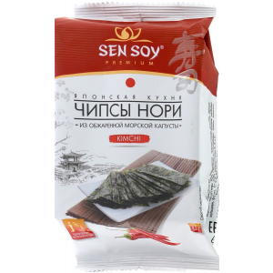 Чипсы нори kimchi Sen Soy из морской капусты 4.5 г