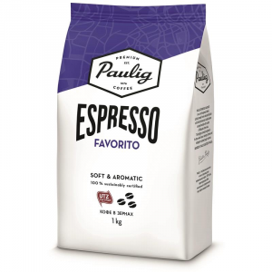 Кофе Paulig espresso favorito в зернах