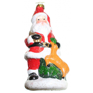 Елочная игрушка "Дед Мороз", 13 см Новогодняя сказка