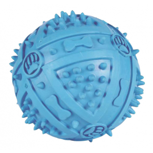 Игрушка для собак TRIXIE "Мяч игольчатый", с пищалкой