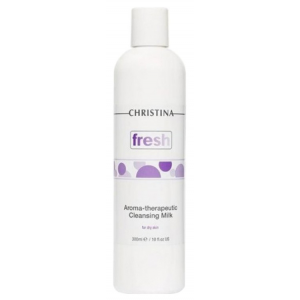 Арома-терапевтическое очищающее молочко Christina Fresh для сухой кожи 300 мл