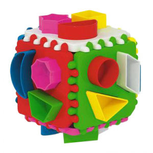 Куб Логический, развивающая игрушка сортер Stellar
