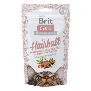 Brit Care лакомство для кошек Hairball для вывода комков шерсти
