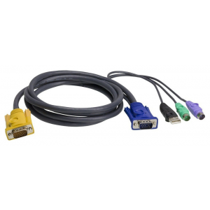 Кабель ATEN 2L-5302UP USB-PS/2 1.8м