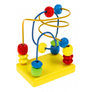 Развивающая игрушка Alatoys "Лабиринт желтый"