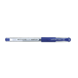 Uni Гелевая ручка 0,38 мм, синяя