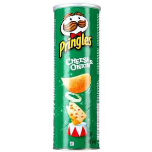 Чипсы Pringles со вкусом сыра и лука