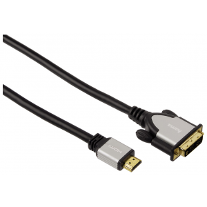 Кабель Hama DVI-HDMI, M-M 1,8м Black (H-54533)