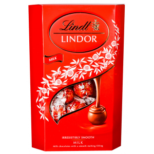 Набор шоколадных конфет Lindt линдор молочный 337 г