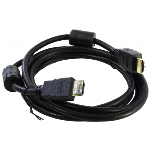 Кабель HDMI(m)-HDMI(m) 2м 5bites высокоскоростной ethernet+3D ферритовые кольца APC-014-020