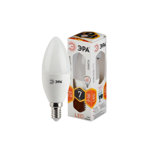 Лампа светодиодная "ЭРА" цоколь E14 7W 2700K B35-7w-827-E14 Б0020538
