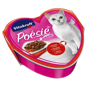 Консервы для кошек Vitakraft "Poesie" говядина с морковью в соусе