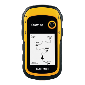 Туристический навигатор Garmin eTrex 10 желтый/черный
