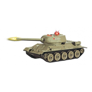 Радиоуправляемый танк Т-34 (на аккум свет звук) 1:64 ABtoys C-00136(553)