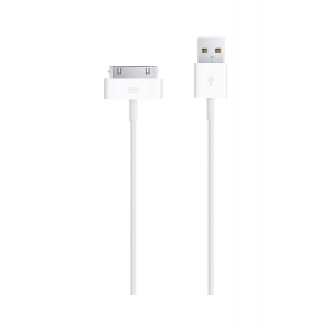 Кабель Apple Dock connector to USB MA591ZM/C (MA591G) совместим с iPod, iPhone 4/4S или iPad (Aplple 30pin USB) для