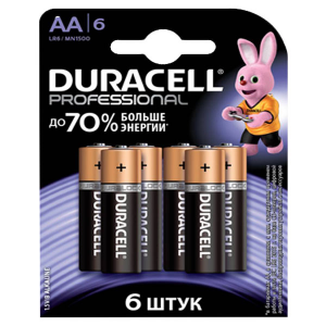 Батарейки Duracell LR6-6BL Basic AA