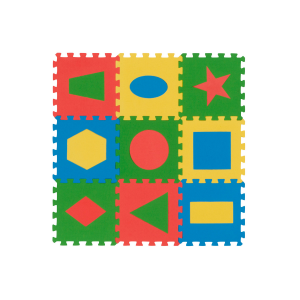 Детский коврик Eco-Cover Мягкий пол геометрия