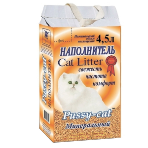 Наполнитель Pussy-Cat Минеральный