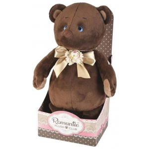 Мягкая игрушка Медвежонок романтический с бежевым бантиком, Maxitoys Luxury 20 см