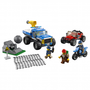 Конструктор LEGO City 60172 Погоня по грунтовой дороге Police