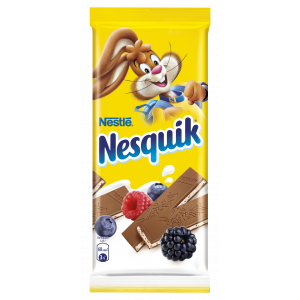 Nesquik молочный шоколад с молочной начинкой ягодами и злаками