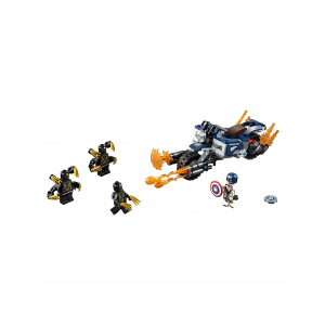 Капитан Америка Атака Аутрайдеров Super Heroes 76123 (10) LEGO