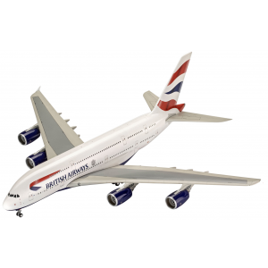 Сборная модель Airbus 380-800 British Airways, 1:144 Revell