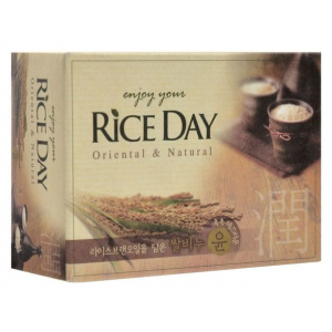 Косметическое мыл Cj Lion Riceday с рисовых отрубей