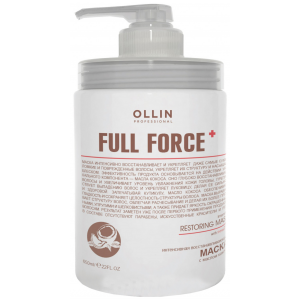 Маска для волос Ollin Professional Full Force Восстанавливающая с маслом кокоса