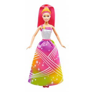 Кукла «Радужная принцесса с волшебными волосами» Barbie