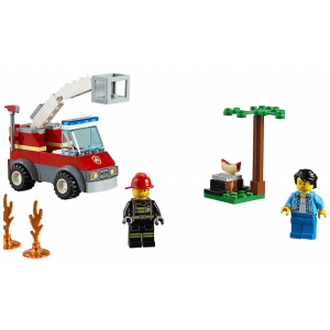 Конструктор Lego City Пожар на пикнике 64 дет 60212