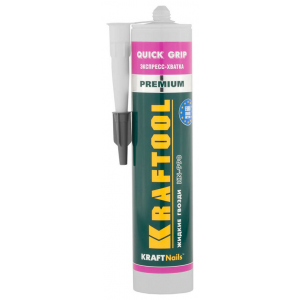 Клей монтажный KraftNails Premium KN-990, экспресс хватка Kraftool