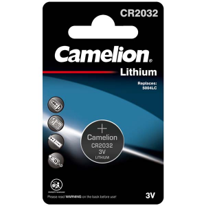 Батарейка литиевая Camelion CR2032 BL-1