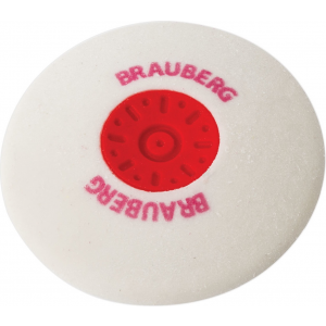 Резинка стирательная BRAUBERG Energy, круглая, диаметр 30 мм, 222472