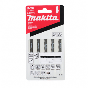 Пилки Makita для электролобзика B26, 70 мм (металл) 5 шт Makita A-85771