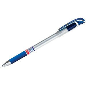 Шариковая ручка Berlingo Silk Touch 2000 синяя, 0,7мм, игольчатый стержень, грип CBp 07872