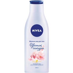Молочко-уход для тела Nivea "Цветок сакуры"