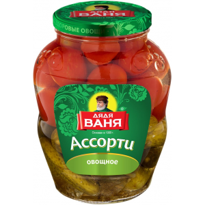 Ассорти Дядя Ваня Огурцы и томаты